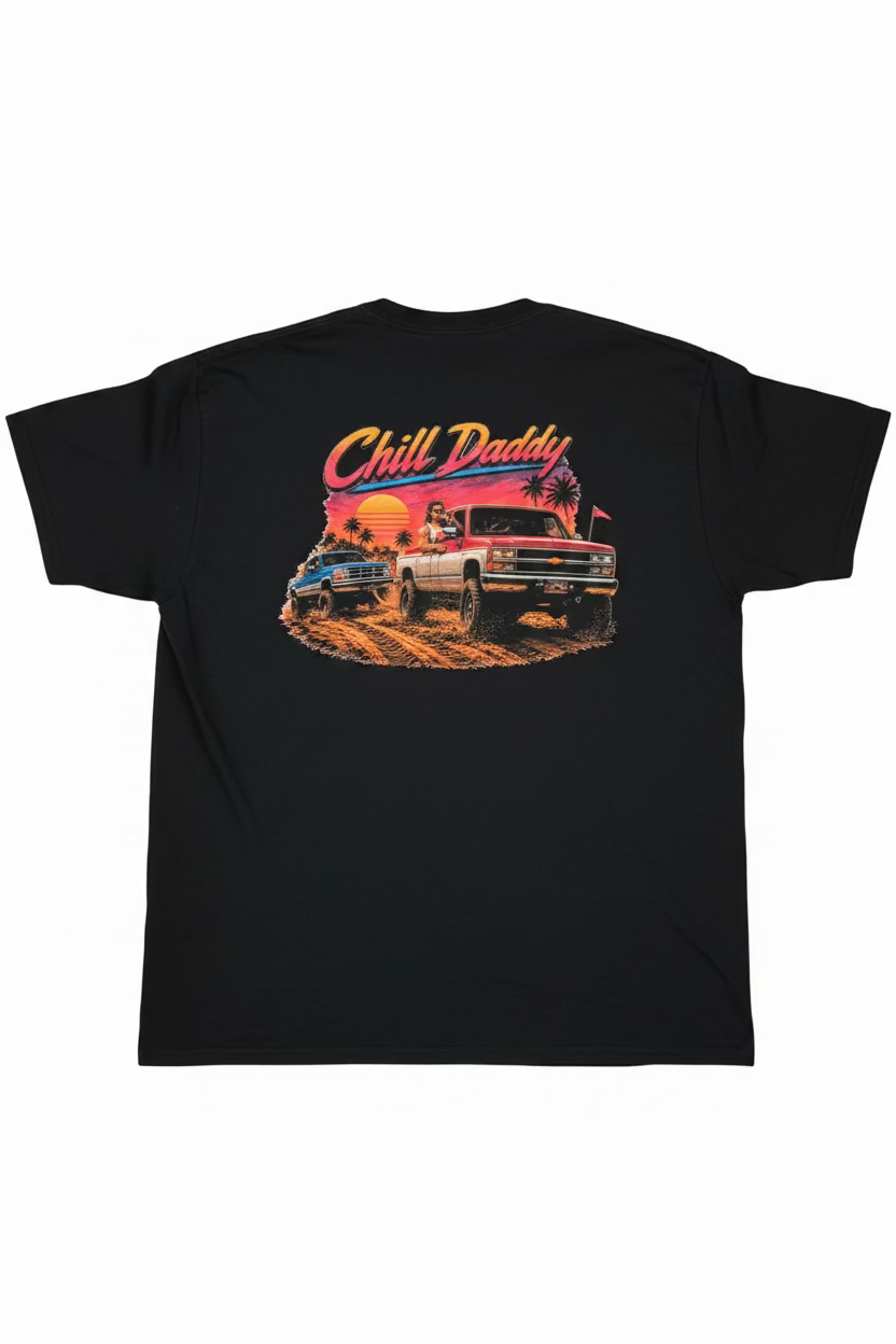 Chill Daddy Chevy Pulling a Ford